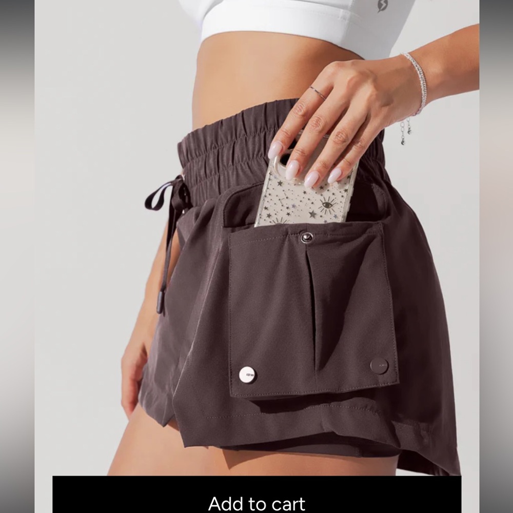 Popflex Hiking Skort - Large - Pecan - Picture 2 of 10